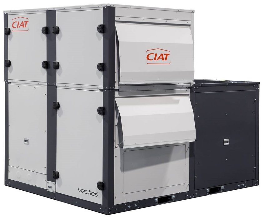 Energy Efficiency in CIAT Vectios™, the New Generation of Rooftop Packaged Units